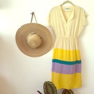 Vintage Diane Von Furstenberg silk dress size S